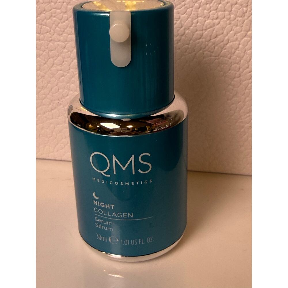 QMS MEDICOSMETICS Night Collagen Serum - 30mL NEW no box